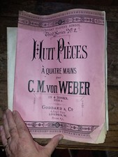 Antique Piano Sheet Music