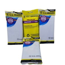 4 US Divers Adult Womens High Volume Silicone Swim Cap