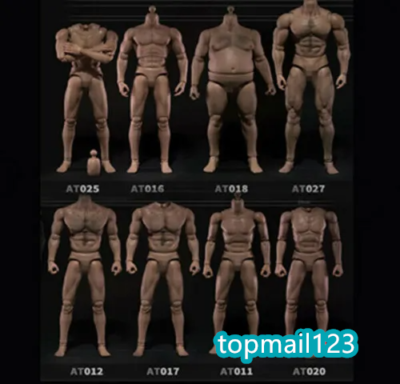 WorldBox 1:6 Scale PVC Durable Male Action Figure Body Fit 12
