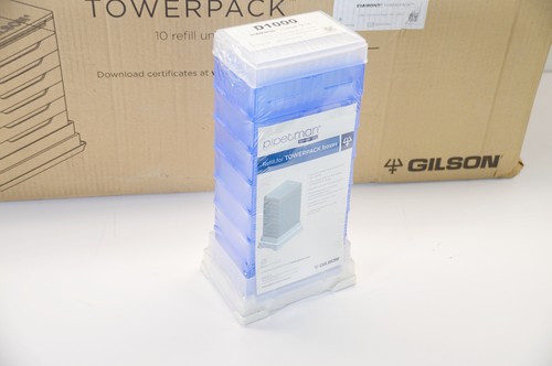 NEW Gilson Pipetman Diamond Tips Towerpack 10 Refill Units D1000 - Picture 4 of 5
