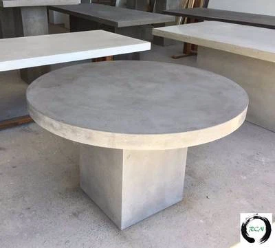 The Artemis Concrete Dining Table Tables The Artemis Concrete Dining Table