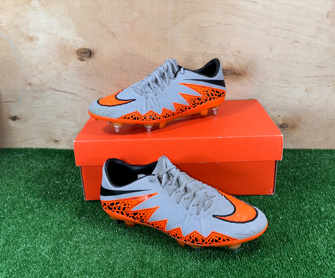 Nike Hypervenom Phinish SG 768898-081 Elite US7.5 UK6.5 Grey boots