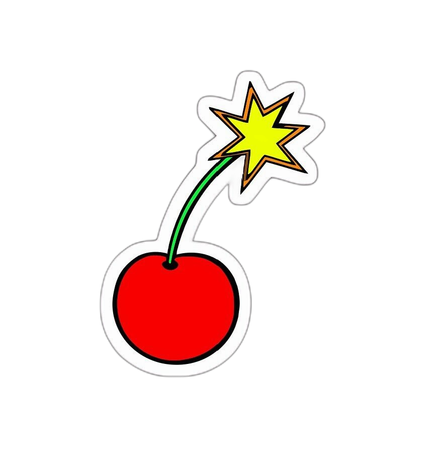 Cherry Bomb Sticker Decal