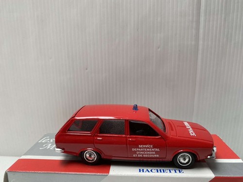 Solido Hachette Renault 12 Kombi Feuerwehrauto 1/43 Modellauto - Bild 2 von 6