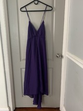 Forever 21 Women Purple Maxi Dress Size Medium M
