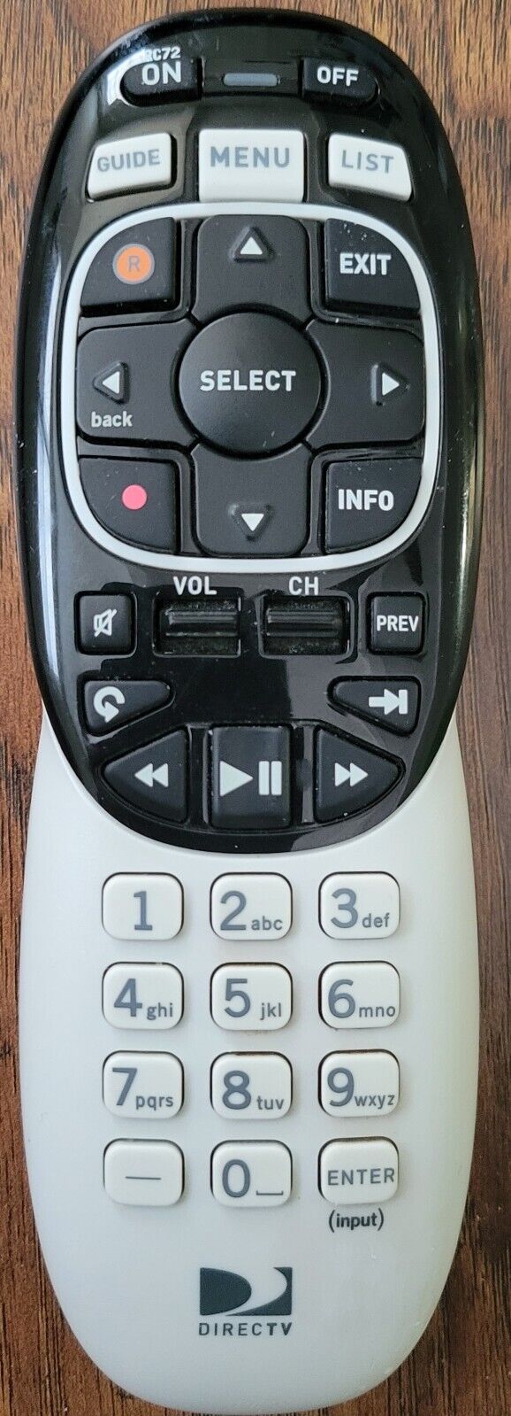 Direct TV Remote Control URC3004MBC0-0-R C131703 RC71 RC72 RC73 HR54 ...