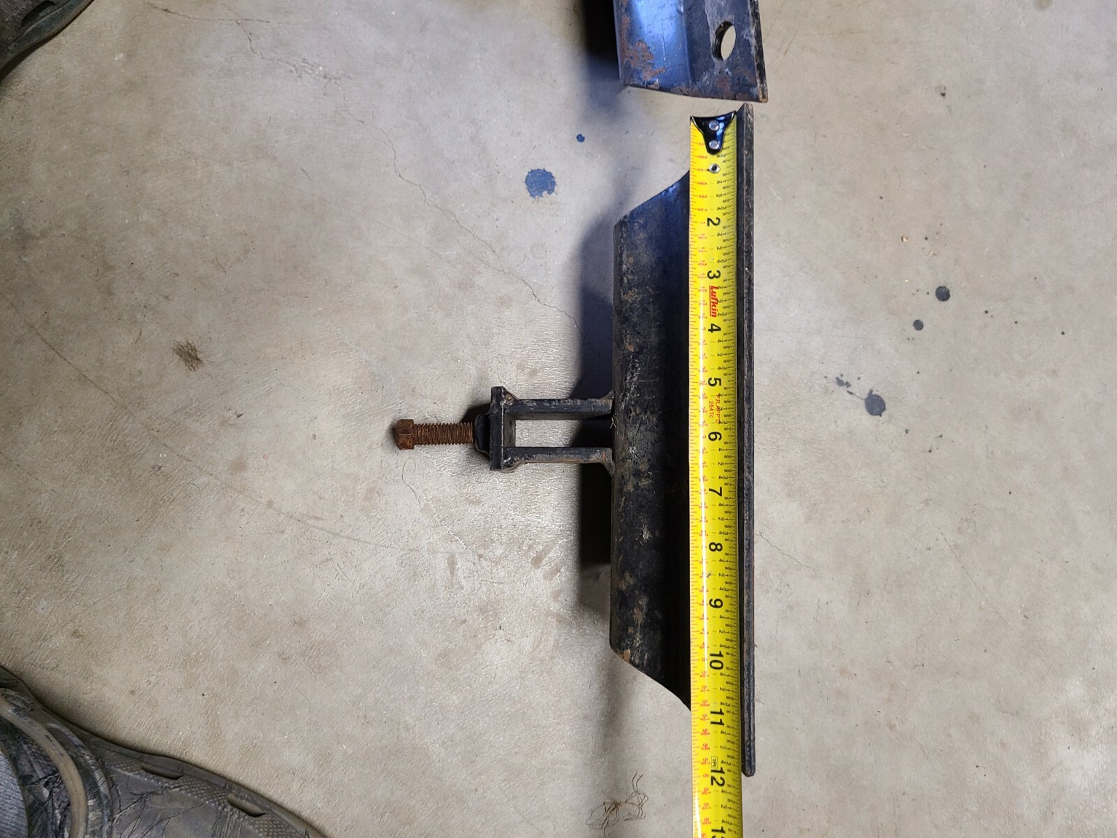 Snow plow feet shoes mounting brackets  hardware 