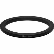 62-58 adapter ring to use 58mm lenses on 62mm thread lens