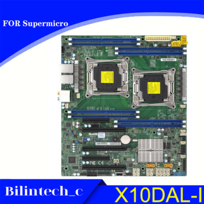 FOR Supermicro X10DAL-I 128GB c612 LGA2011 VGA Server Motherbroad Test ok