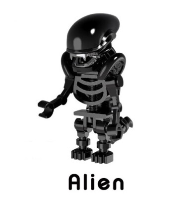 MOC Alien Earth Romulus Xenomorph Baustein komplett 100% kompatibel COBI LEGO