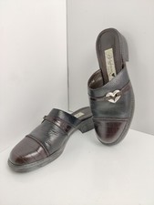 Brighton Vintage 90 s Rare Kelsey Leather Mules 7.5M