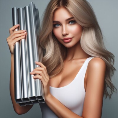 1''x 1-1/2''x 1/8'' Wall ALUMINUM RECTANGLE TUBE 6061 T6 x 12'' Long