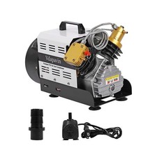 PCP Air Compressor, Double Cylinder 4500 PSI Air Compressor -110/220V, Scuba ...