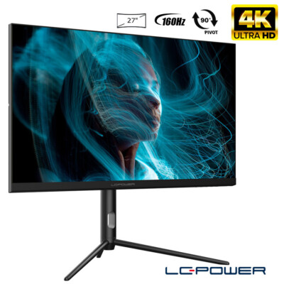B-Ware - LC-Power - LC-M27-4K-UHD-144-V2 - 27'', 4K UHD-Auflösung, 160 Hz, IPS
