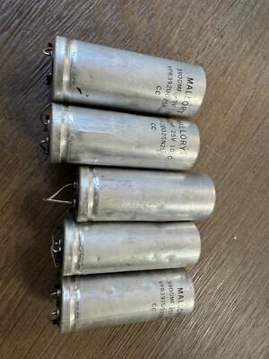 Mallory 3900 MF 25V 105C - lot of 5