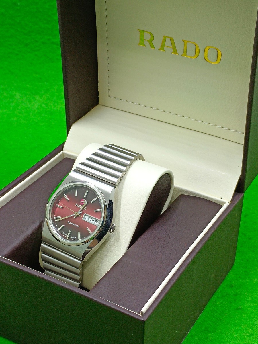 vintage RADO COMPANION watch Automatic 17 Jewels LR 2879 Day