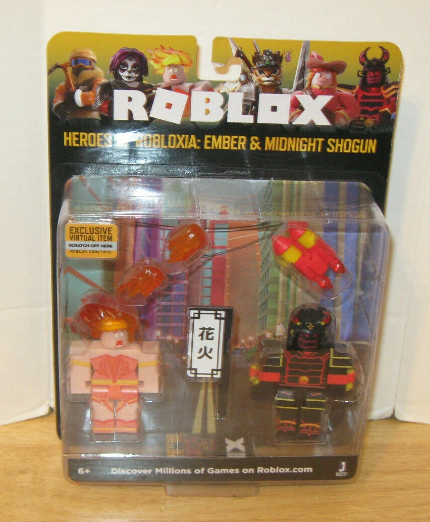 ROBLOX Heroes of Robloxia Ember & Midnight SHOGUN VHTF for sale