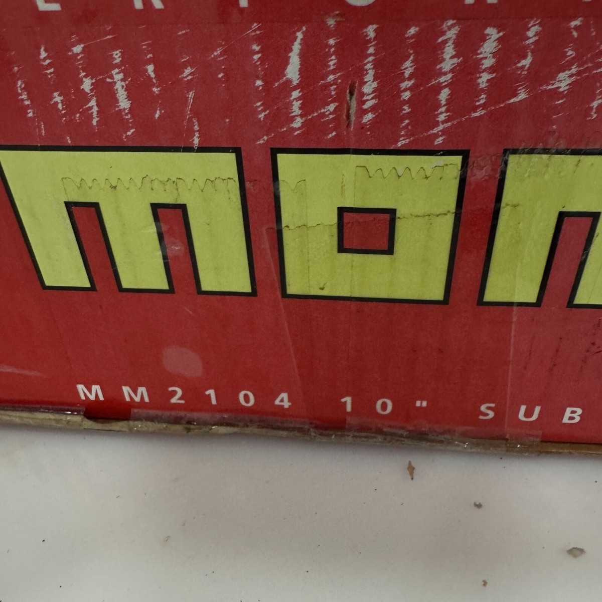 POLK MOMO MM2104 4-OHM SUBWOOFER *CLASSIC* for sale online