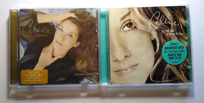 Celine Dion CD Lot All the Way Decade of Song 90s 16 Hit Songs PLUS Volume One
