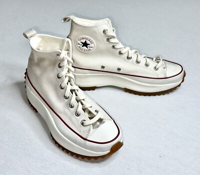 CONVERSE Off-White Marble Run Star Hike High Sneakers Men’s B10