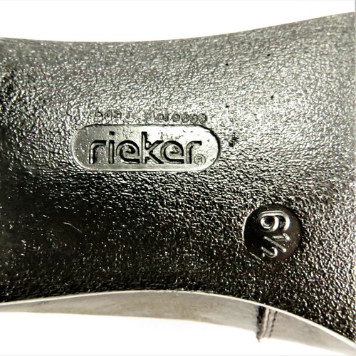 Rieker Antistress Layered Loafers Women Size 8.5M (UK 6.5) Brown Leather Shootie - Picture 6 of 7