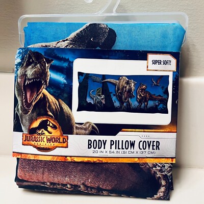 Jurassic World Body Pillow Case Cover T-Rex Tyrannosaurus