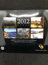 2012 America the Beautiful Quarters Uncirculated Coin Set SKU:CPC3865