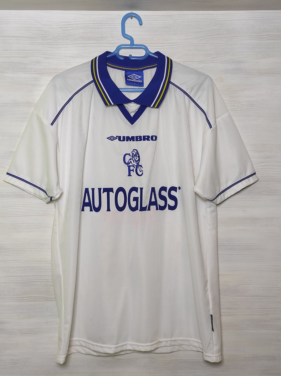 ウェア 1998-00 Umbro Chelsea Away S/S Shirt M CHELSEA FC 1998-00 AWAY SHIRT UMBRO JERSEY SOCCER SIZE XL | eBay