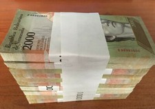 VENEZUELA 2000 BOLIVARES P-96 2016 x 100 Pcs Lot BUNDLE UNC Venezuelan Owl NOTE