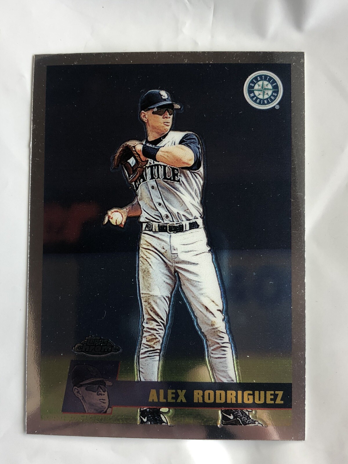 1996 Chrome Alex Rodriguez #AR13