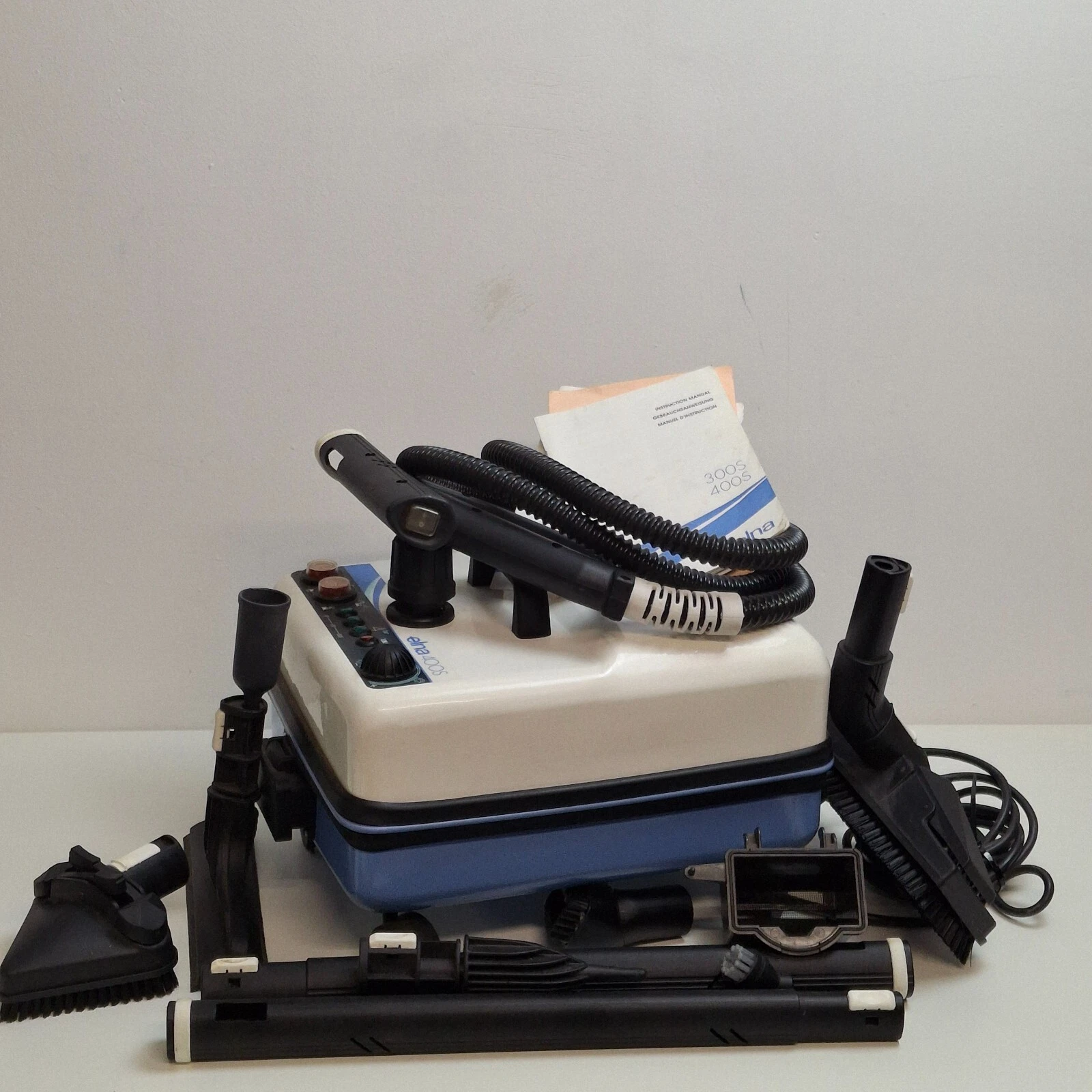 Elna 400s Steam Cleaner Multipurpose Heavy Duty Steamer Floors White.
Opens in a new window or tab