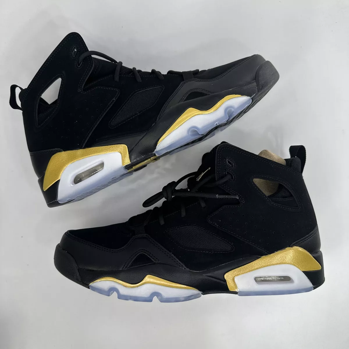 Jordan Flight Club 91 Black Metallic Gold Men s Size 8 DC7329 007
