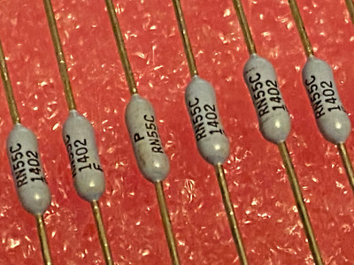 RN55C1402F RESESTOR 14K OHM 1/8W 1% AXIAL 50 PIECES | eBay