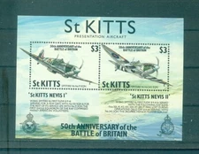 St. Kitts - Sc# 289. 1990 50th Ann. Battle of Britain WWII. MNH. $29.00.