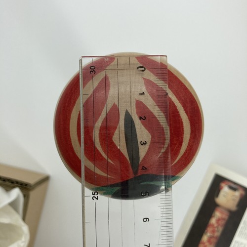 Kokeshi Doll W/description Box The Master Craftsman's Gem Traditional Yamagata - Picture 12 of 20