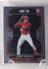 Cody Wilson 2022 Panini Prism Rookie