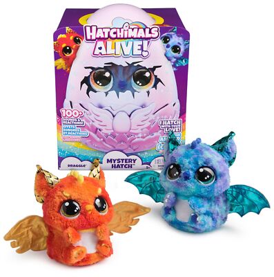 Hatchimals Alive Mystery Hatch Draggle Überraschung interaktives Spielzeug und Ei