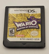 Nintendo DS Wario Master of Disguise Video Game Cartridge