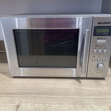 Sharp Microwave - Chrome With Multiple Programs