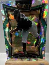 Panini Select 2025 Cracked Ice Dontrelle Willis #18 Florida Marlins MLB