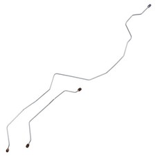 Rear Axle Brake Lines Preformed Housing 1987-97 Ford F250 F350 Stainless Rear Axle Brake Lines Preformed Housing 1987-97 Ford F250 F350 Stainless
