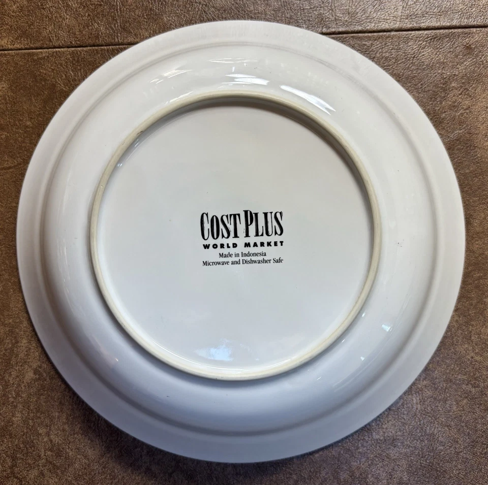 World Market Floral Print 10 In Large Salad Bowl - Image 3 of 3