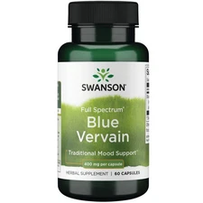 Swanson Full Spectrum Blue Vervain 400 mg 60 Capsules