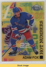 2022-23 Skybox Metal Universe Hot Numbers Adam Fox #HN-19 READ
