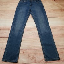 Levis Boys Performance 511 Slim Jeans Blue Denim Size 18 Reg 29x29 8188-L79