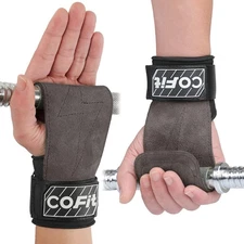 	COFIT Wrist Straps for Weightlifting Workout Wrist Wraps with Dual-Layer Oxf...