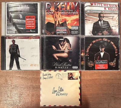 R. Kelly 7 CD Lot Untitled Write Me Back TP.3 Reloaded 12 Play Black Panties +++