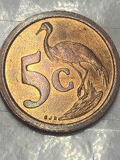 Münze Südafrika 5 Cent 1994