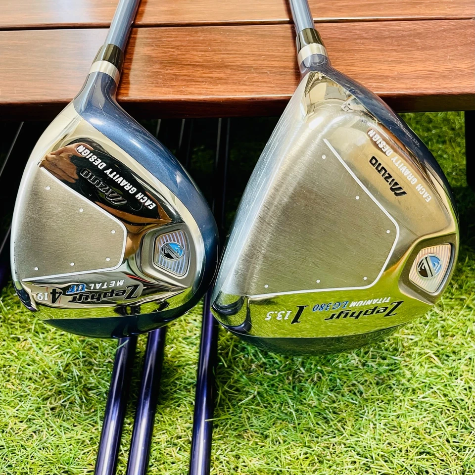 Women Mizuno Fullset Zephyr 1w Eurus 7w efil Iron 6789PS 11pics L Flex Ladies - Image 2 of 4