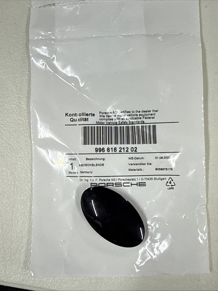 1997-2004 Porsche Boxster Motion Sensor Cover Trim 99661821202 - Image 3 of 4